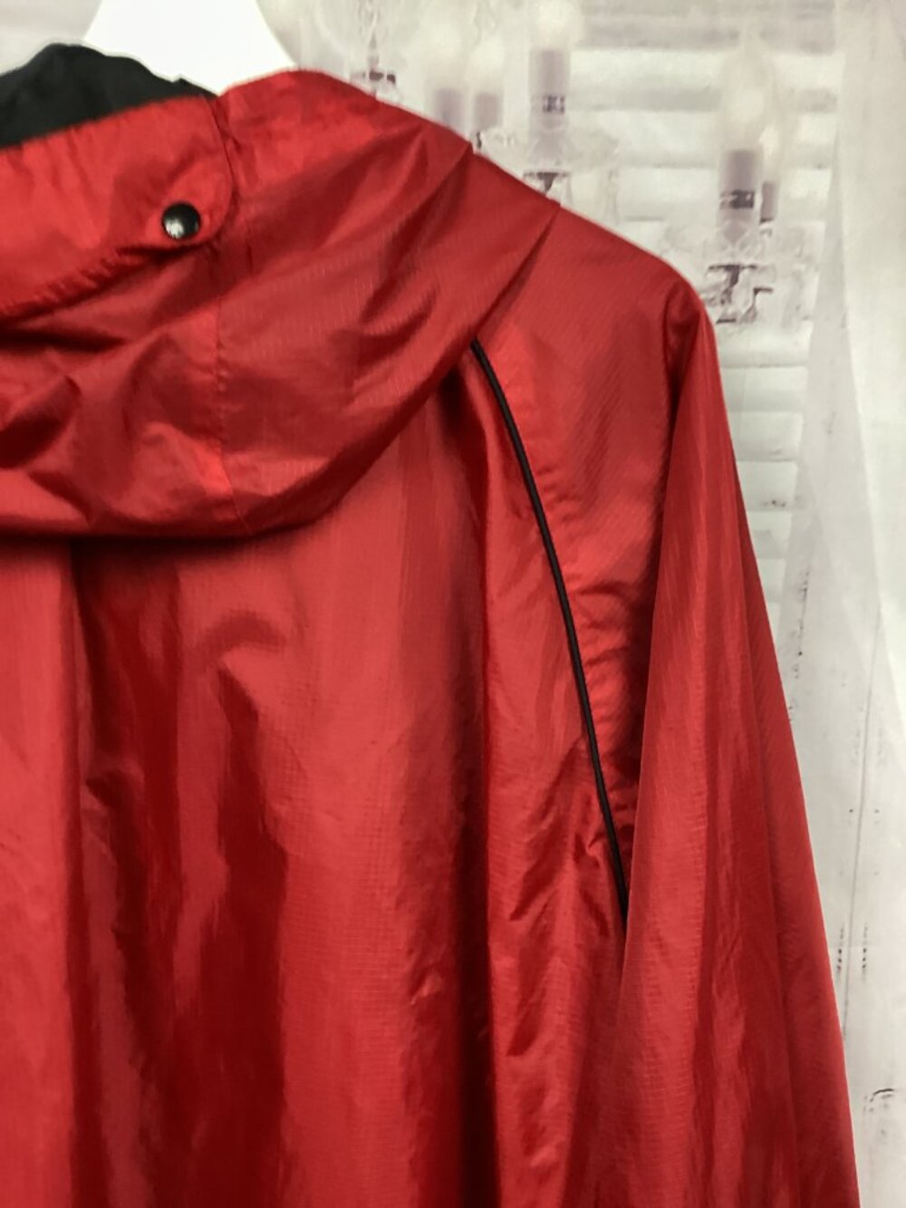Vintage Nebraska Huskers Pullover Jacket Red Windbreaker Hoodie XL - Picture 8 of 11